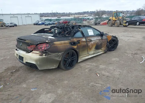 2012 BMW 650I z USA, uszkodzony, nr VIN WBALZ3C59CDL72961